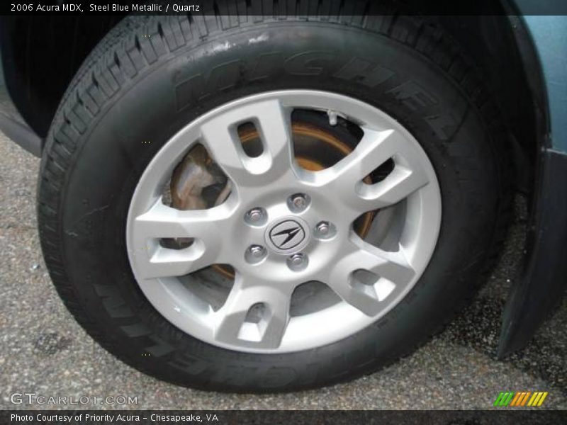 Steel Blue Metallic / Quartz 2006 Acura MDX