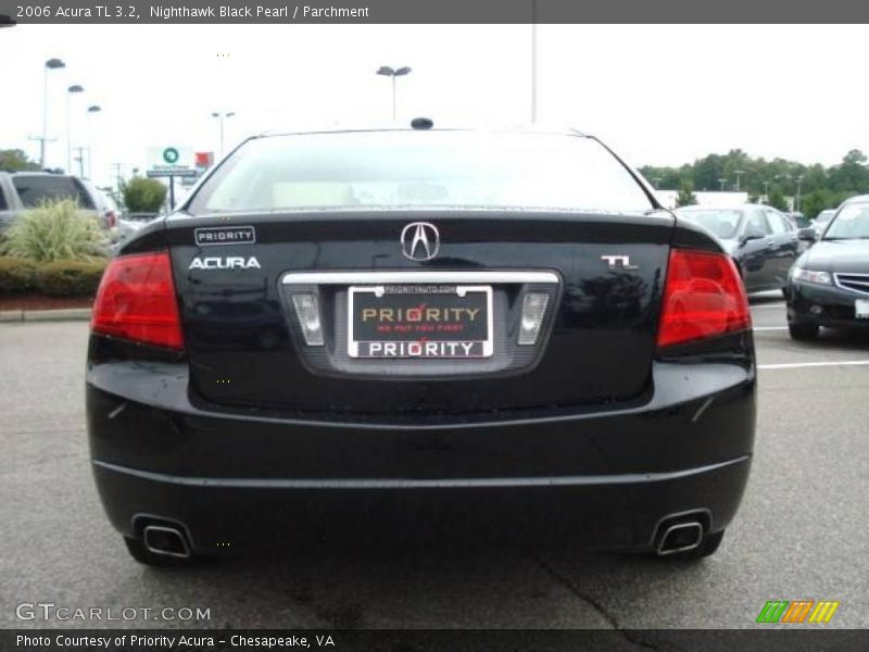 Nighthawk Black Pearl / Parchment 2006 Acura TL 3.2