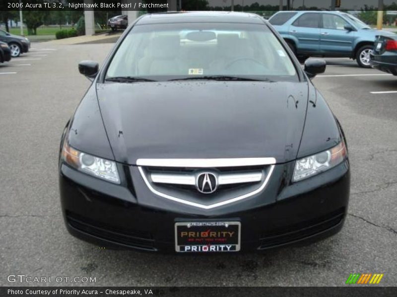Nighthawk Black Pearl / Parchment 2006 Acura TL 3.2