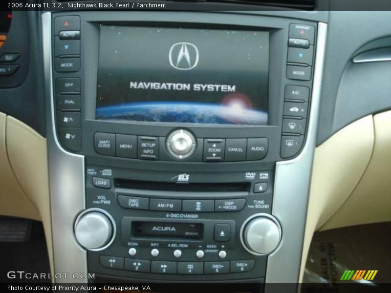 Nighthawk Black Pearl / Parchment 2006 Acura TL 3.2
