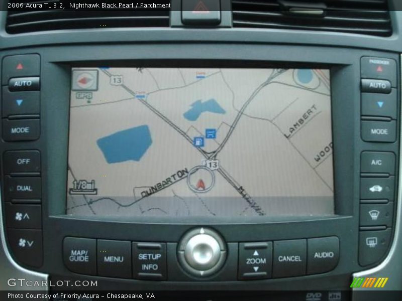 Nighthawk Black Pearl / Parchment 2006 Acura TL 3.2