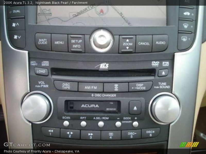 Nighthawk Black Pearl / Parchment 2006 Acura TL 3.2