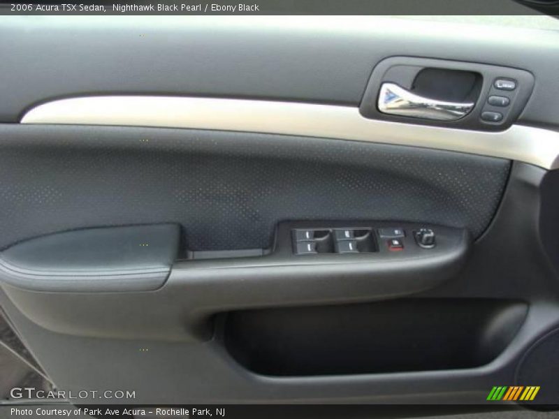 Nighthawk Black Pearl / Ebony Black 2006 Acura TSX Sedan