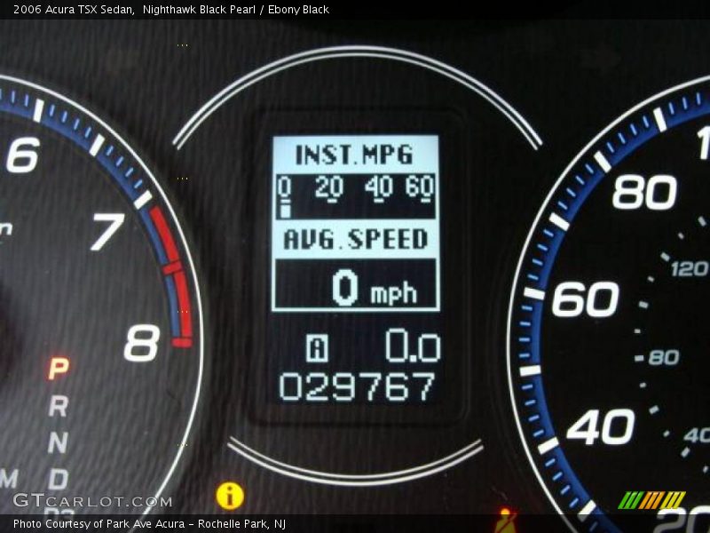 Nighthawk Black Pearl / Ebony Black 2006 Acura TSX Sedan
