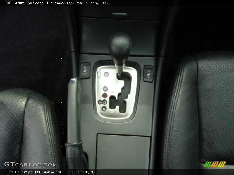 Nighthawk Black Pearl / Ebony Black 2006 Acura TSX Sedan