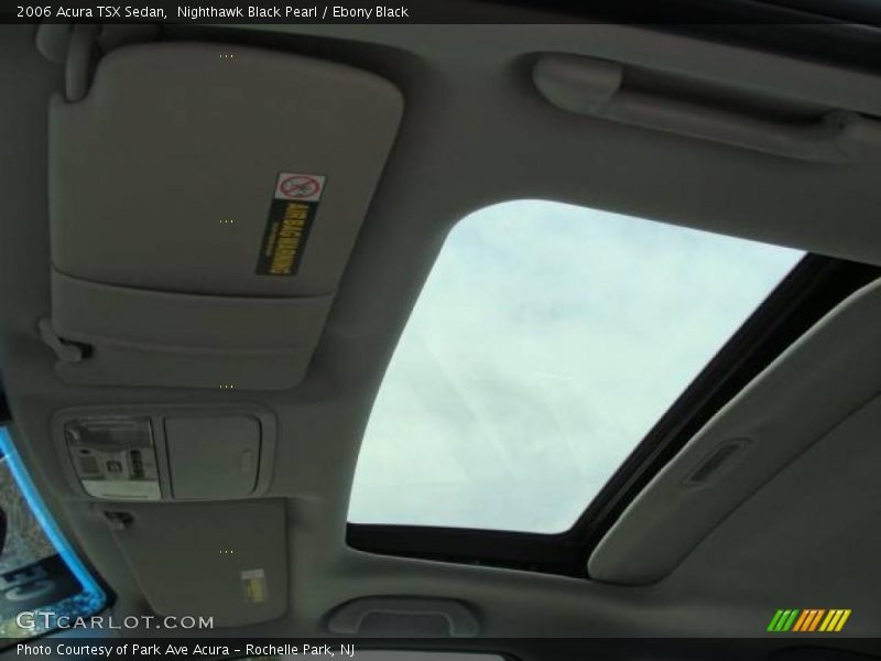Nighthawk Black Pearl / Ebony Black 2006 Acura TSX Sedan