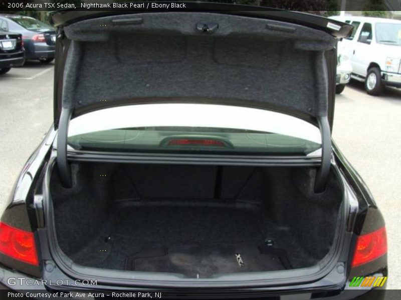 Nighthawk Black Pearl / Ebony Black 2006 Acura TSX Sedan