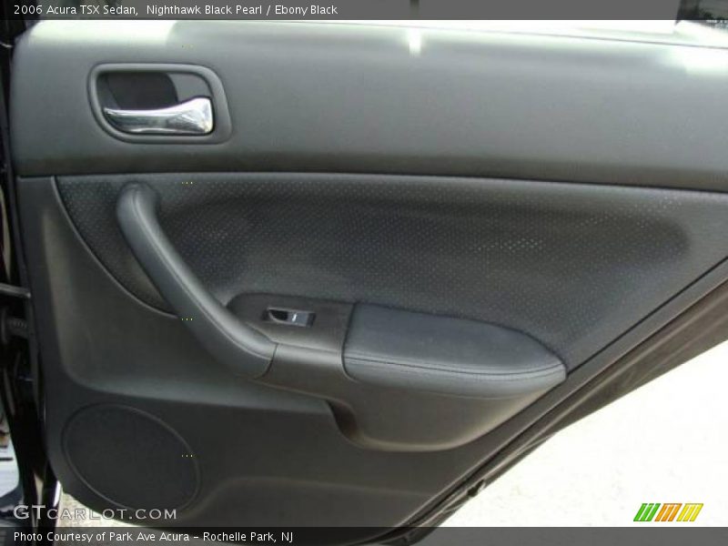 Nighthawk Black Pearl / Ebony Black 2006 Acura TSX Sedan