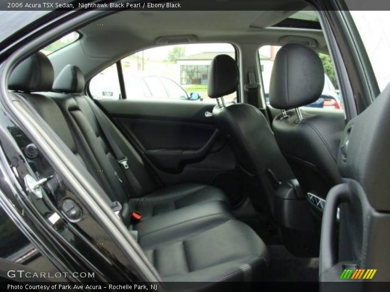 Nighthawk Black Pearl / Ebony Black 2006 Acura TSX Sedan