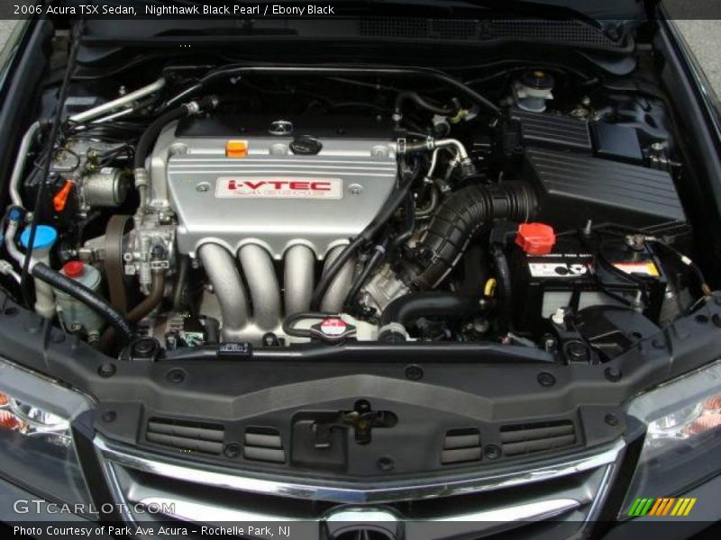 Nighthawk Black Pearl / Ebony Black 2006 Acura TSX Sedan