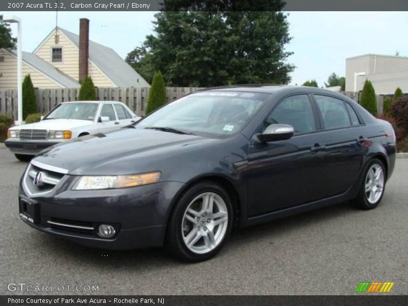 Carbon Gray Pearl / Ebony 2007 Acura TL 3.2