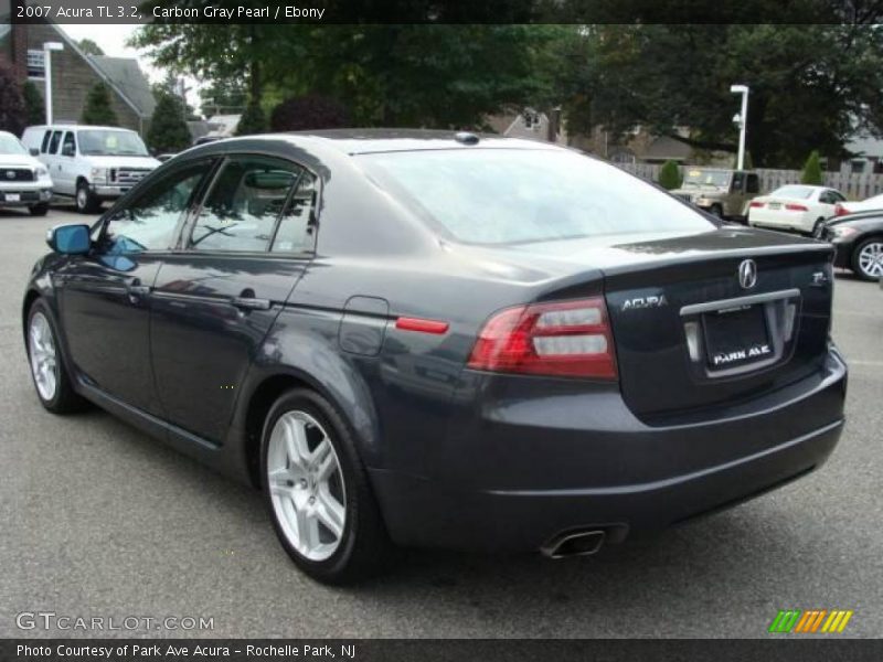 Carbon Gray Pearl / Ebony 2007 Acura TL 3.2