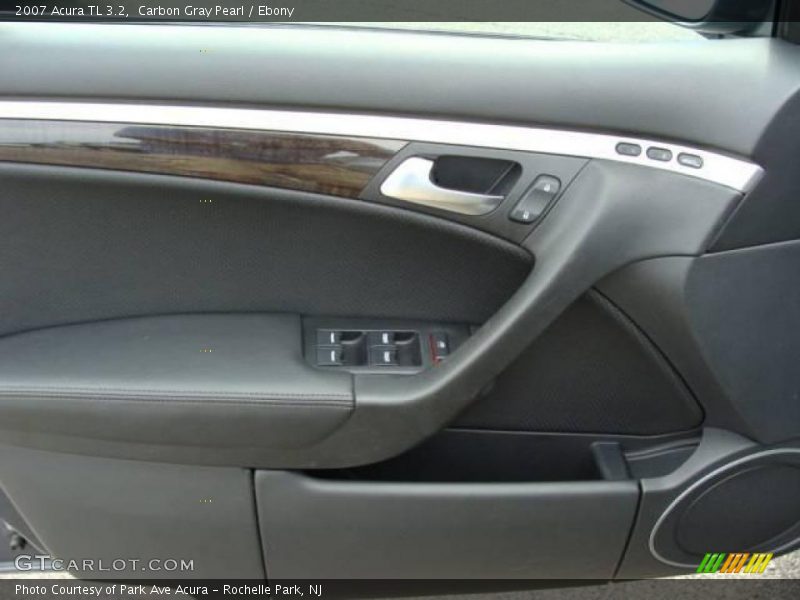 Carbon Gray Pearl / Ebony 2007 Acura TL 3.2