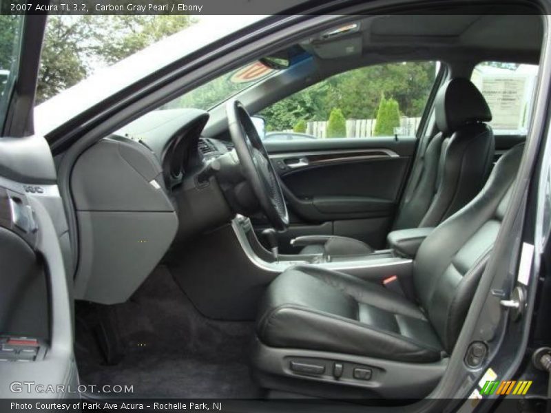 Carbon Gray Pearl / Ebony 2007 Acura TL 3.2