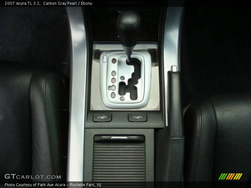 Carbon Gray Pearl / Ebony 2007 Acura TL 3.2