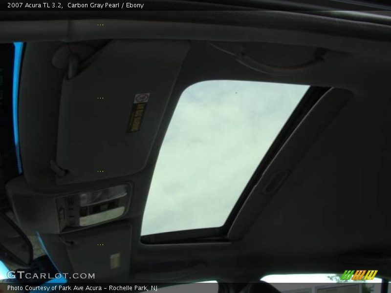 Carbon Gray Pearl / Ebony 2007 Acura TL 3.2
