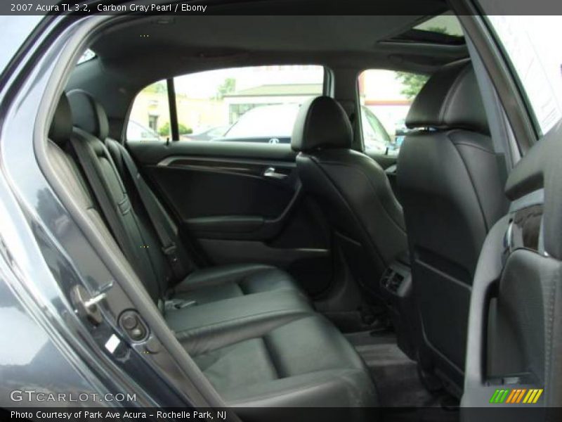 Carbon Gray Pearl / Ebony 2007 Acura TL 3.2