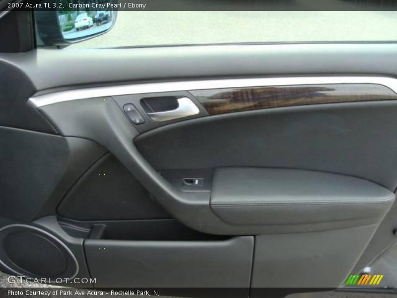 Carbon Gray Pearl / Ebony 2007 Acura TL 3.2