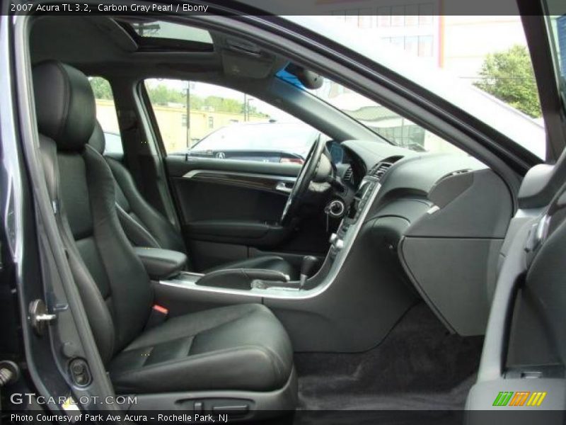 Carbon Gray Pearl / Ebony 2007 Acura TL 3.2