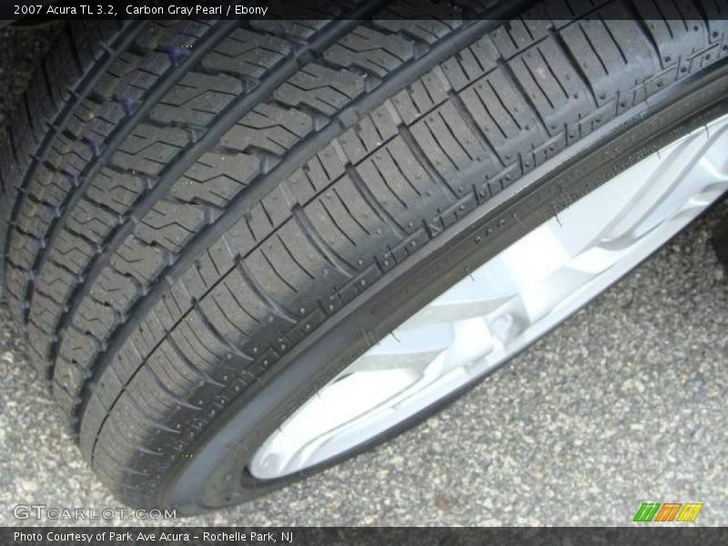 Carbon Gray Pearl / Ebony 2007 Acura TL 3.2