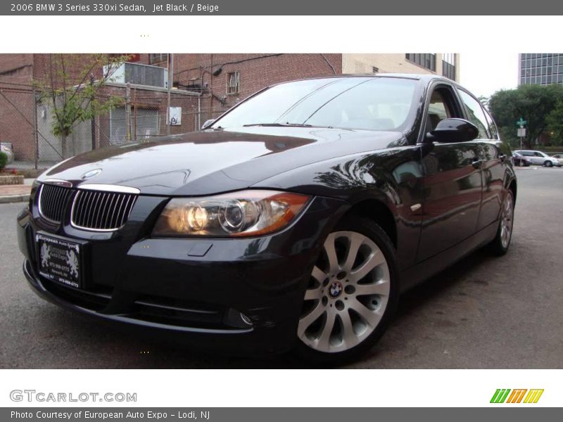 Jet Black / Beige 2006 BMW 3 Series 330xi Sedan