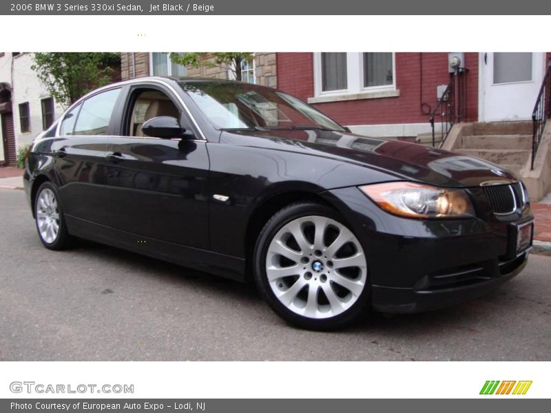 Jet Black / Beige 2006 BMW 3 Series 330xi Sedan