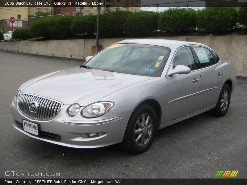 Quicksilver Metallic / Ebony 2009 Buick LaCrosse CXL