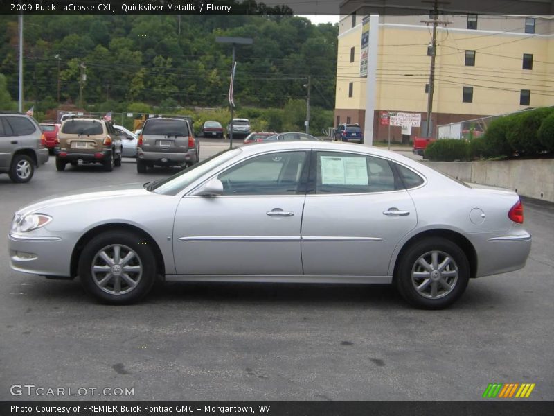 Quicksilver Metallic / Ebony 2009 Buick LaCrosse CXL
