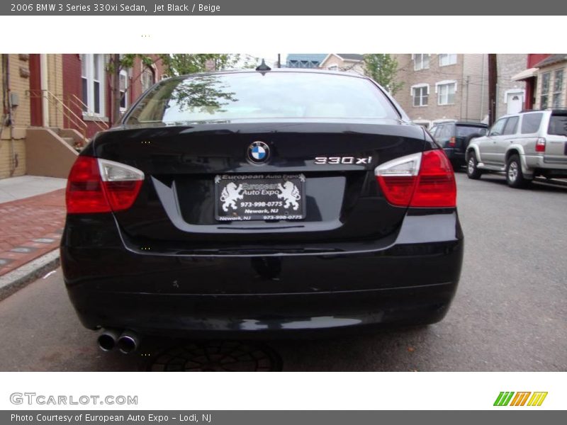 Jet Black / Beige 2006 BMW 3 Series 330xi Sedan