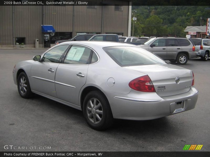 Quicksilver Metallic / Ebony 2009 Buick LaCrosse CXL