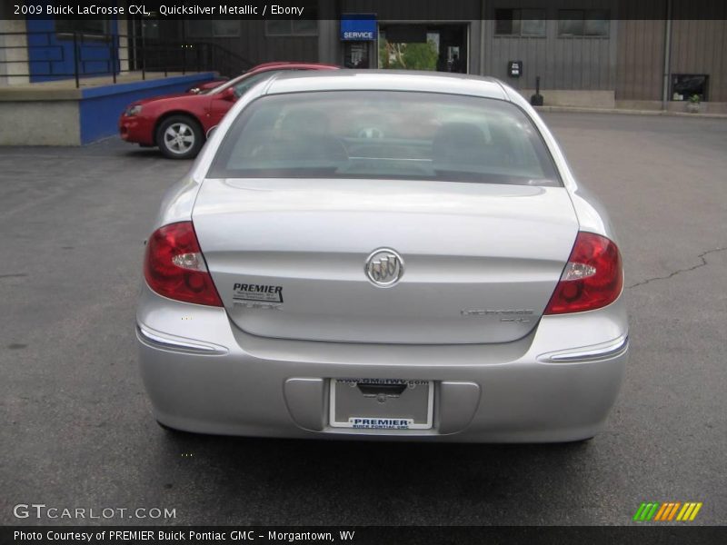Quicksilver Metallic / Ebony 2009 Buick LaCrosse CXL