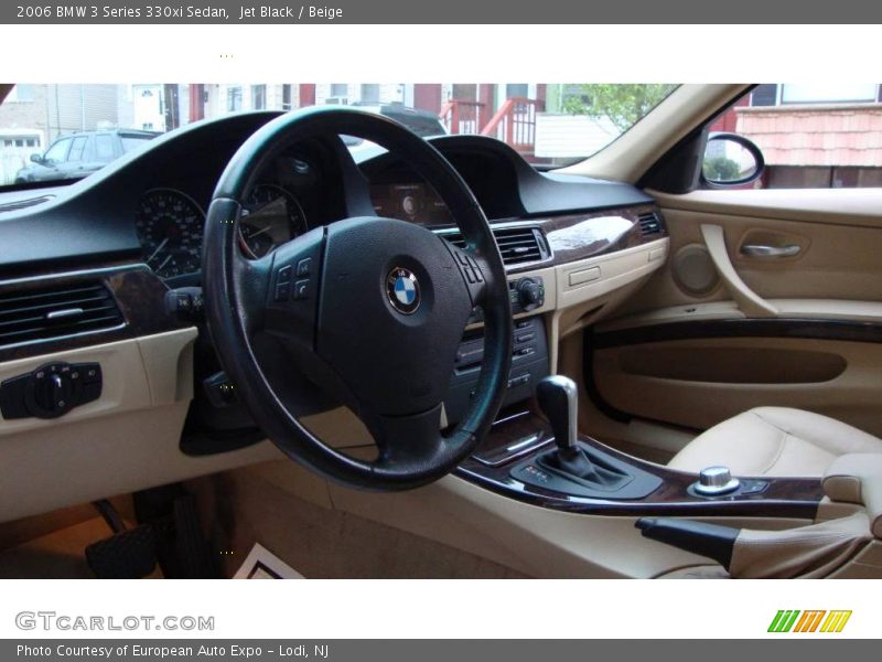 Jet Black / Beige 2006 BMW 3 Series 330xi Sedan