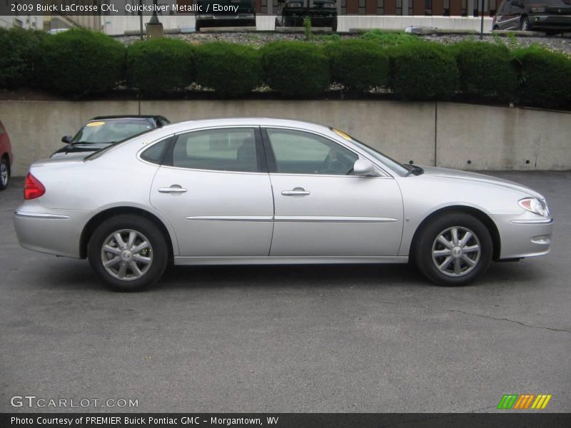 Quicksilver Metallic / Ebony 2009 Buick LaCrosse CXL