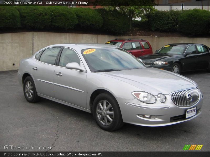 Quicksilver Metallic / Ebony 2009 Buick LaCrosse CXL