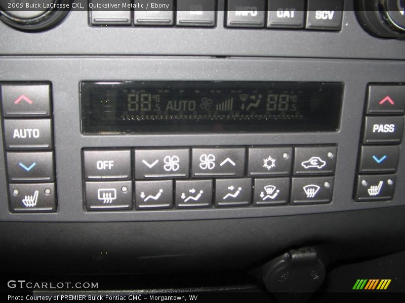 Quicksilver Metallic / Ebony 2009 Buick LaCrosse CXL