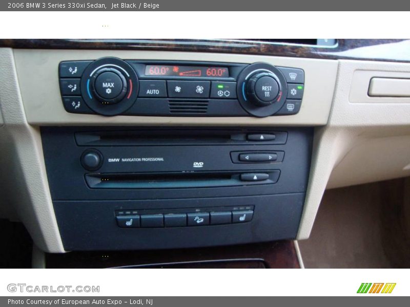 Jet Black / Beige 2006 BMW 3 Series 330xi Sedan