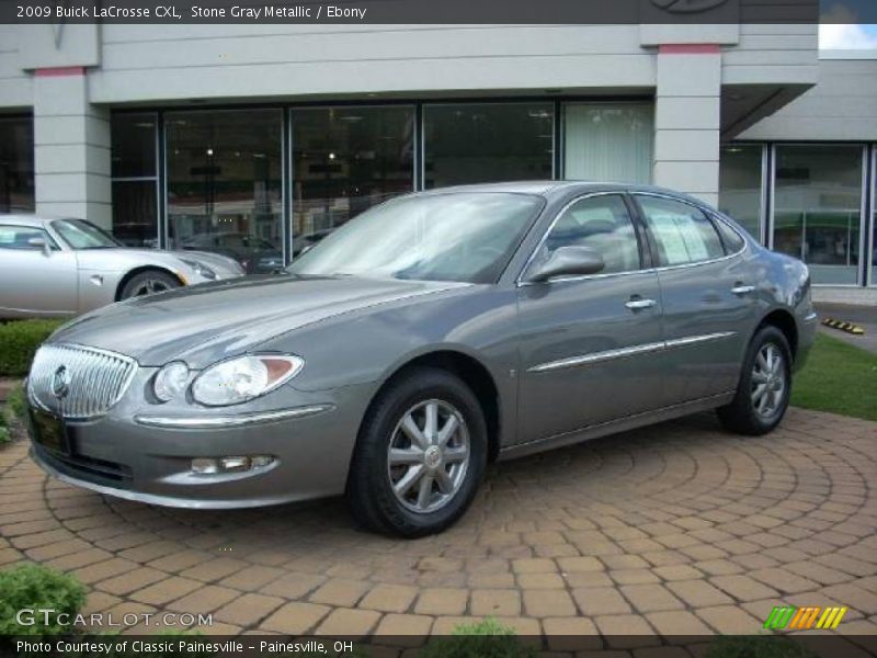 Stone Gray Metallic / Ebony 2009 Buick LaCrosse CXL