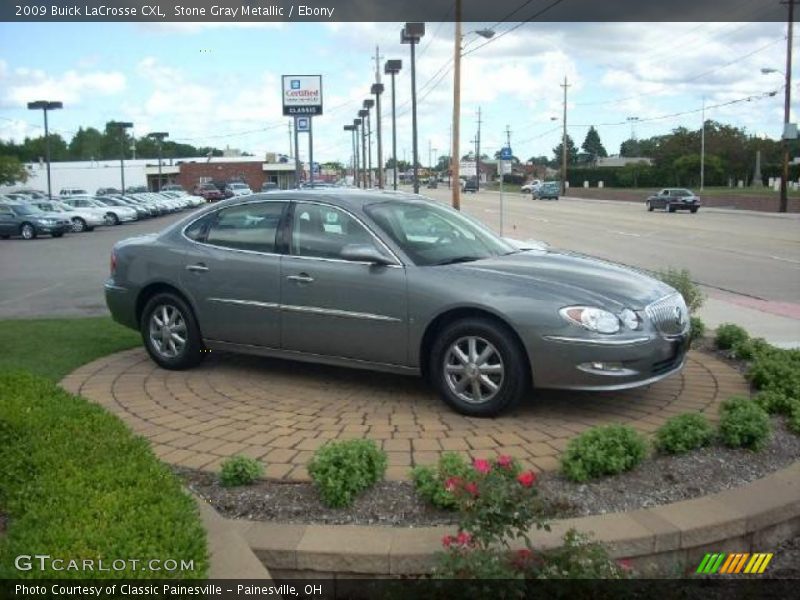 Stone Gray Metallic / Ebony 2009 Buick LaCrosse CXL