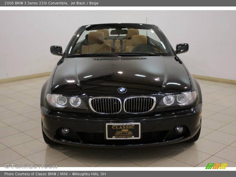 Jet Black / Beige 2006 BMW 3 Series 330i Convertible