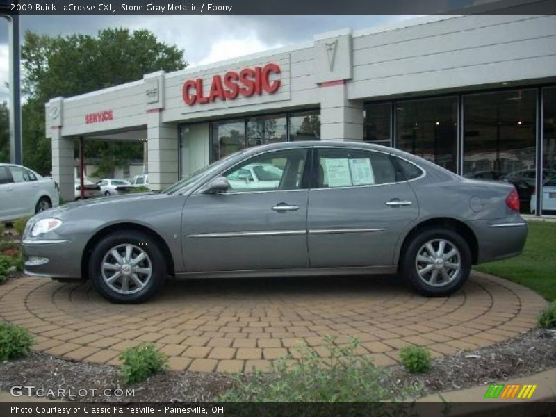 Stone Gray Metallic / Ebony 2009 Buick LaCrosse CXL