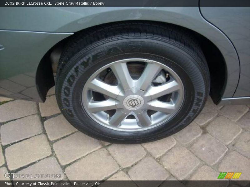 Stone Gray Metallic / Ebony 2009 Buick LaCrosse CXL