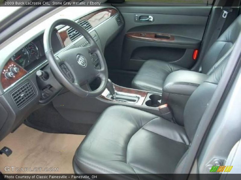 Stone Gray Metallic / Ebony 2009 Buick LaCrosse CXL