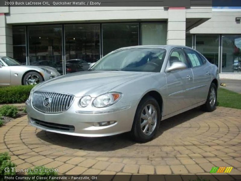 Quicksilver Metallic / Ebony 2009 Buick LaCrosse CXL