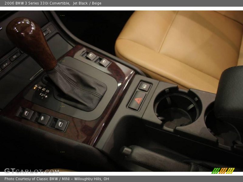 Jet Black / Beige 2006 BMW 3 Series 330i Convertible