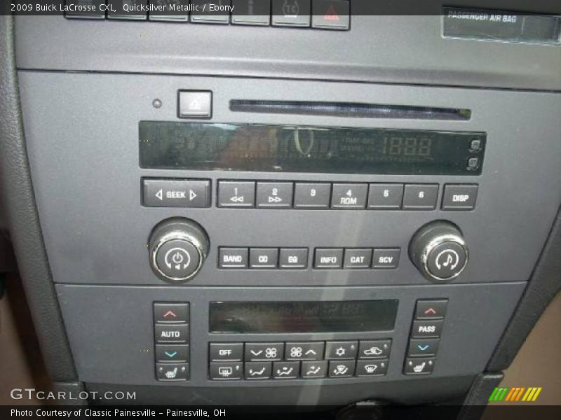 Quicksilver Metallic / Ebony 2009 Buick LaCrosse CXL