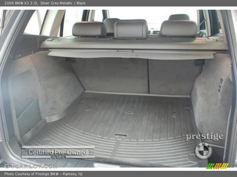 Silver Grey Metallic / Black 2006 BMW X3 3.0i