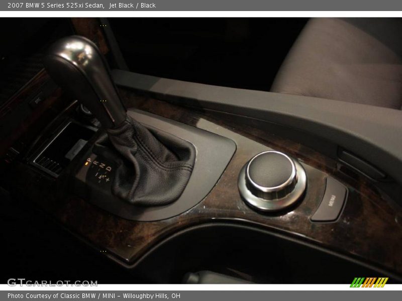 Jet Black / Black 2007 BMW 5 Series 525xi Sedan