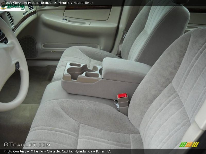 Bronzemist Metallic / Neutral Beige 2003 Chevrolet Impala