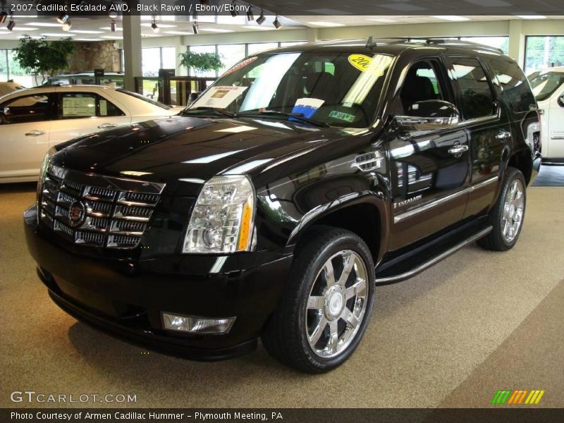 Black Raven / Ebony/Ebony 2007 Cadillac Escalade AWD