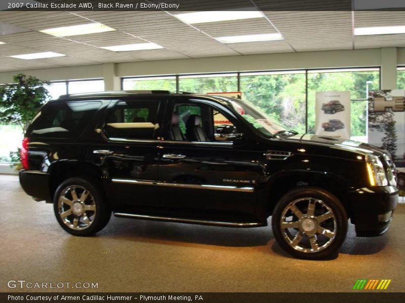 Black Raven / Ebony/Ebony 2007 Cadillac Escalade AWD